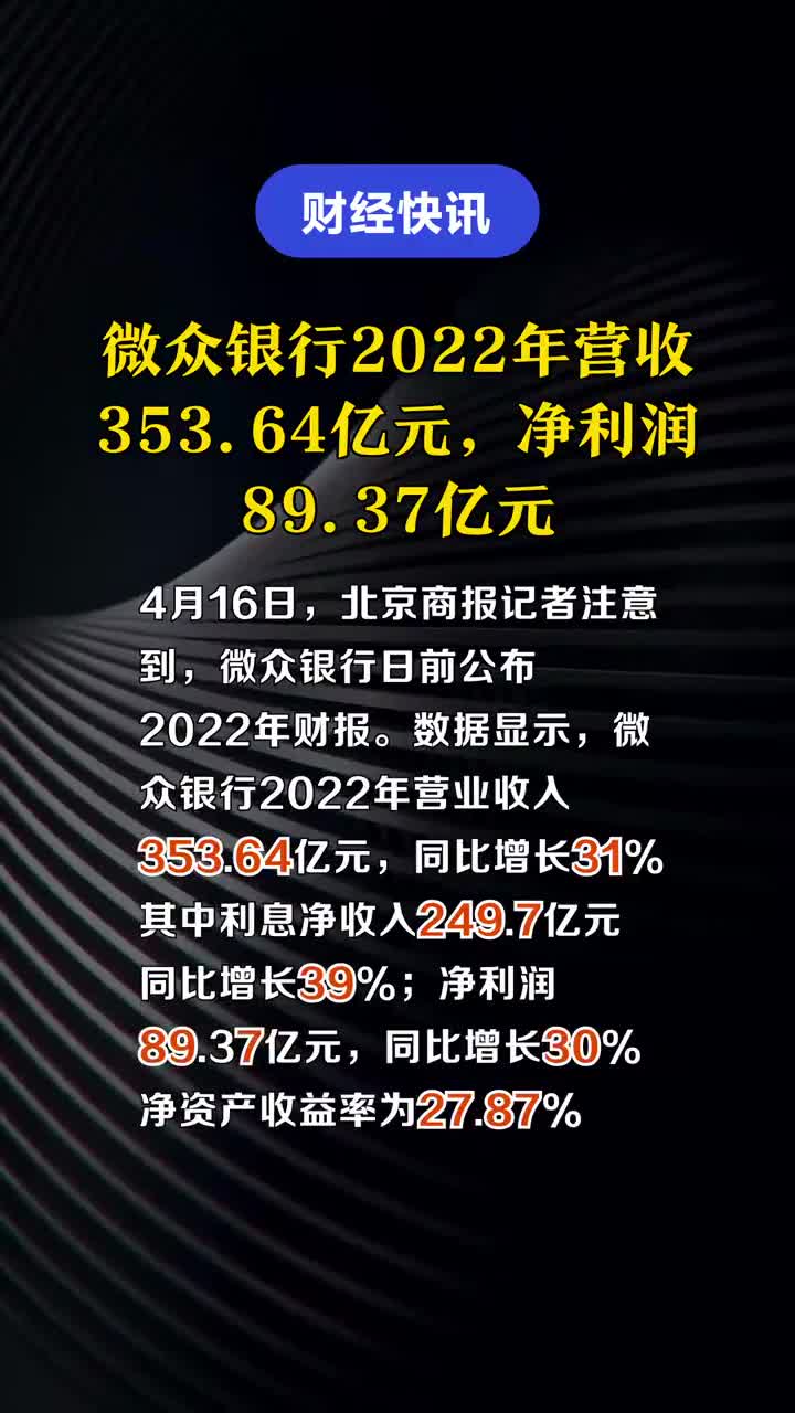 微众银行领1387万元罚单，回应已于2022年整改完毕